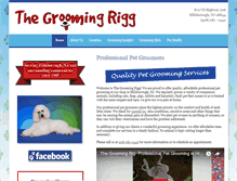 Tablet Screenshot of groomingrigg.com